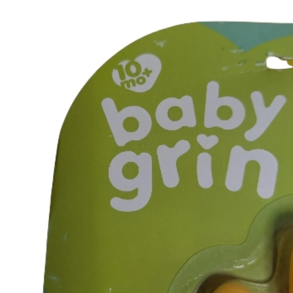 Baby Grin Cactus Trainer Toothbrush Orange 10 Months +